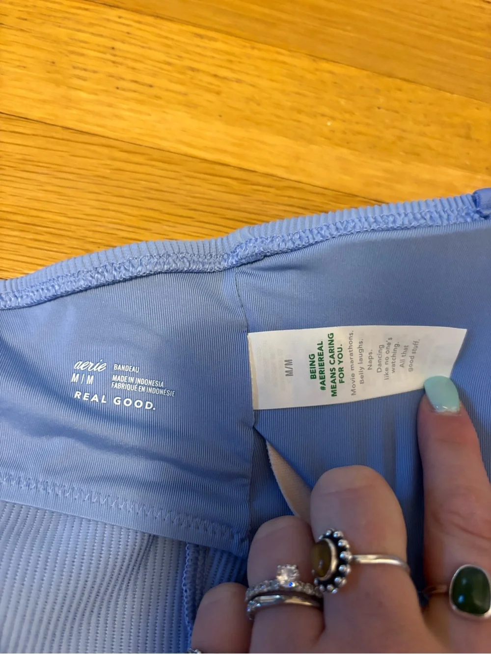 Aerie Bandeau and Voop Neck Bikini Set - Picture 11 of 11